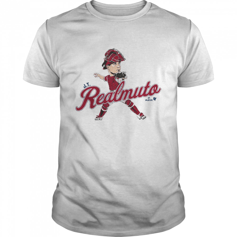 Philadelphia Phillies JT Realmuto Caricature Shirt