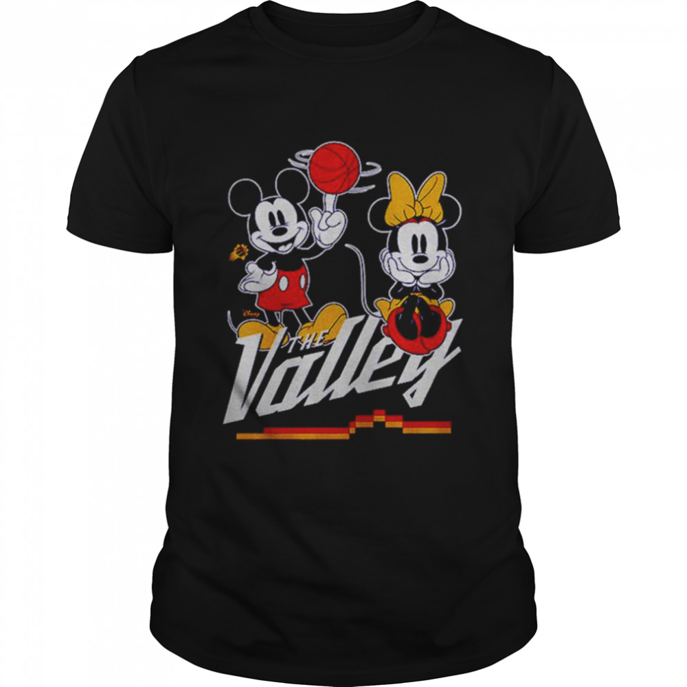Phoenix Suns Disney Mickey and Minnie The Valley shirt