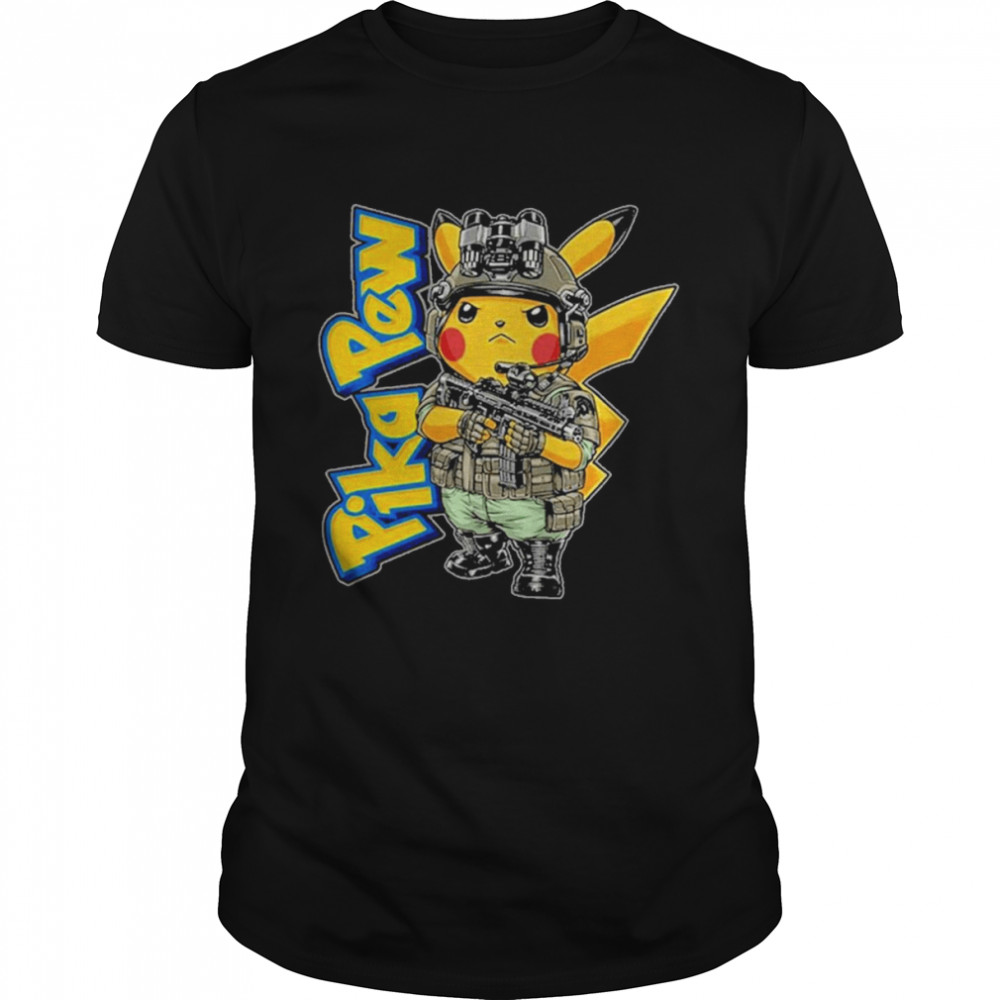 Pokemon Pika Pew Pikachu Shirt