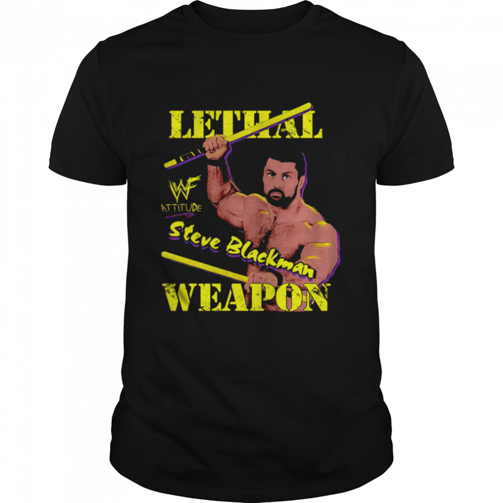 Steve Blackman lethal weapon shirt