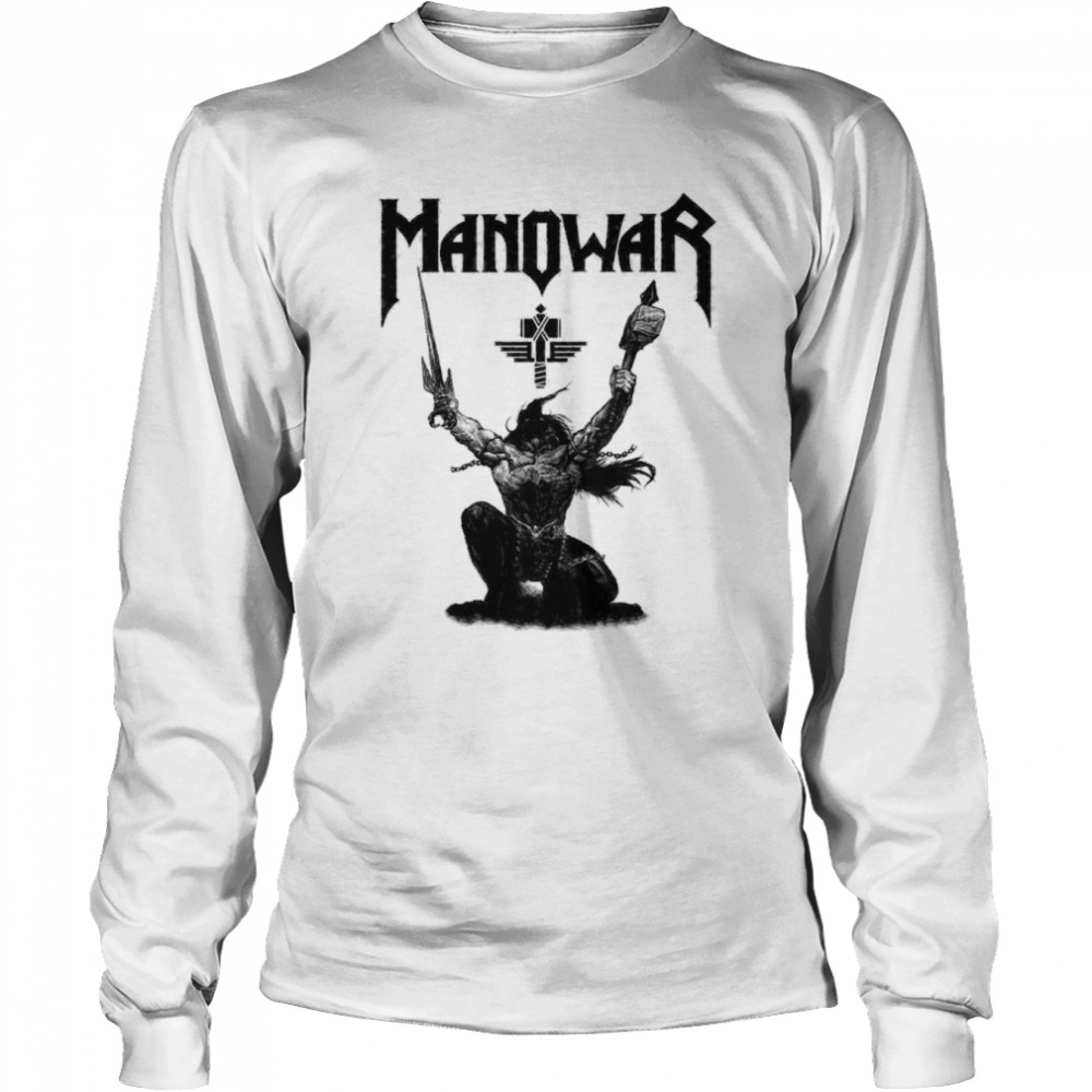 02-top music band manowar  Classic T- Long Sleeved T-shirt