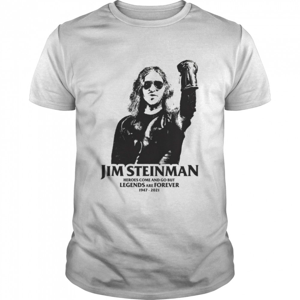 Grey Art Legends Are Forever Jim Steinman shirt