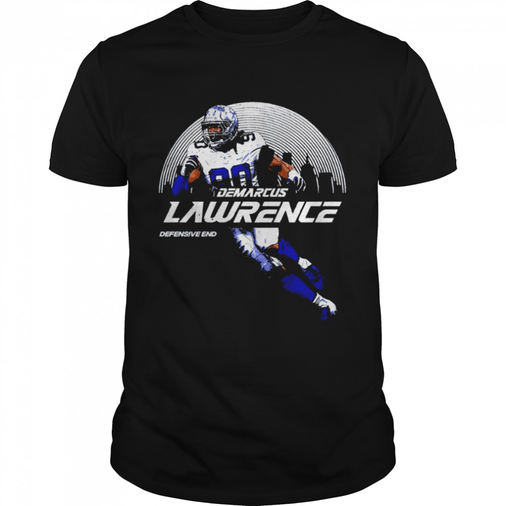 Demarcus Lawrence Dallas Skyline Dallas Cowboys Shirt - Banantees