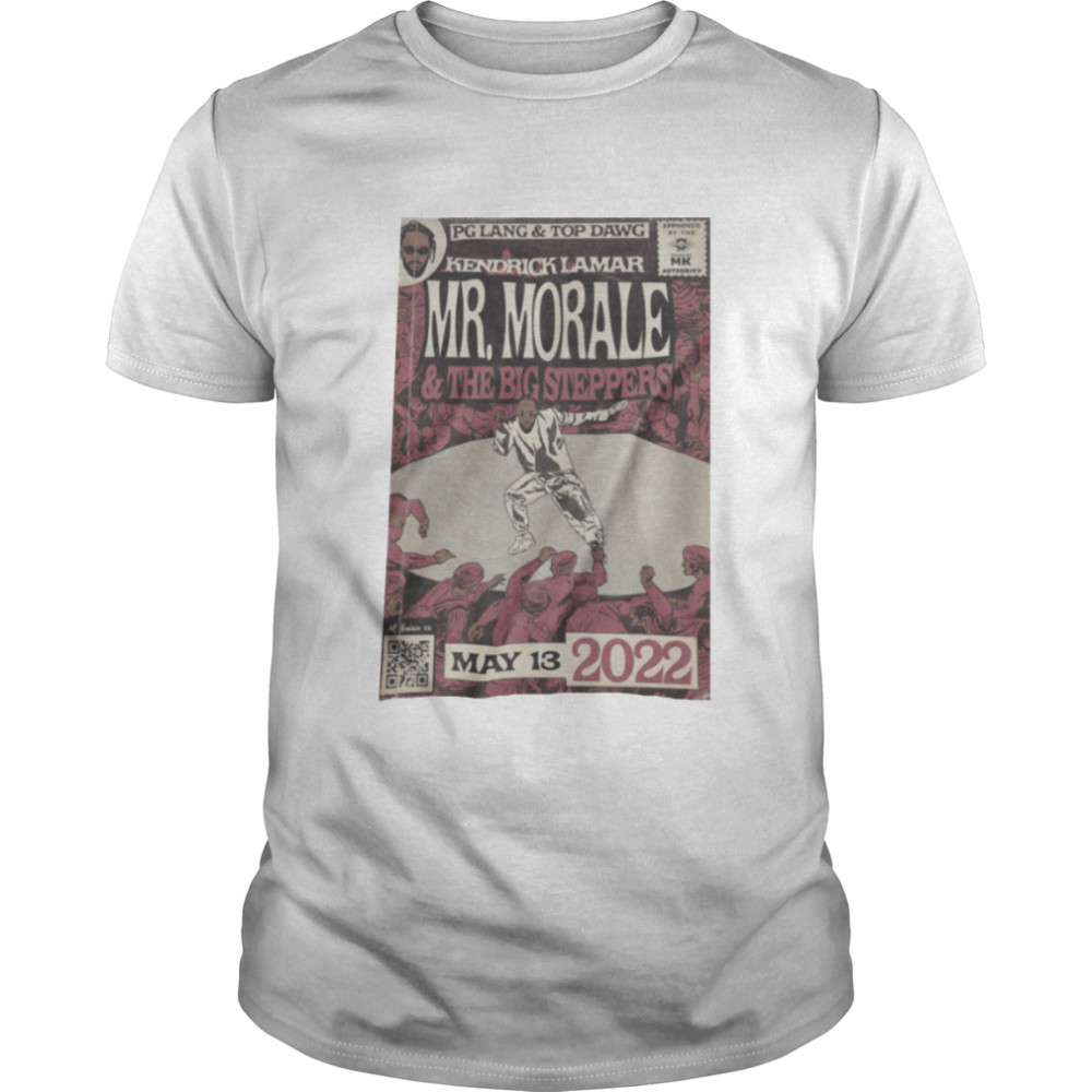 Mr Morale & The High Steppers Comic Art Jersey Kendrick Lamar shirt