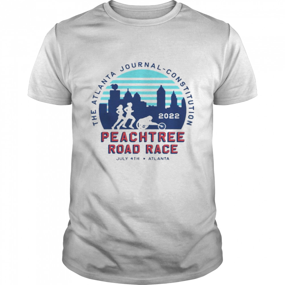 The Atlanta Journal constitution peachtree road race shirt